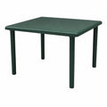 Mesa de Jardín RESOL Olot de 140x90 cm para 4-6 Personas con Protección UV y Soporte para Sombrilla