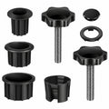 Juego de Anillos Reductores para Sombrilla, Accesorios de Soporte para Base de Paraguas Exteriores