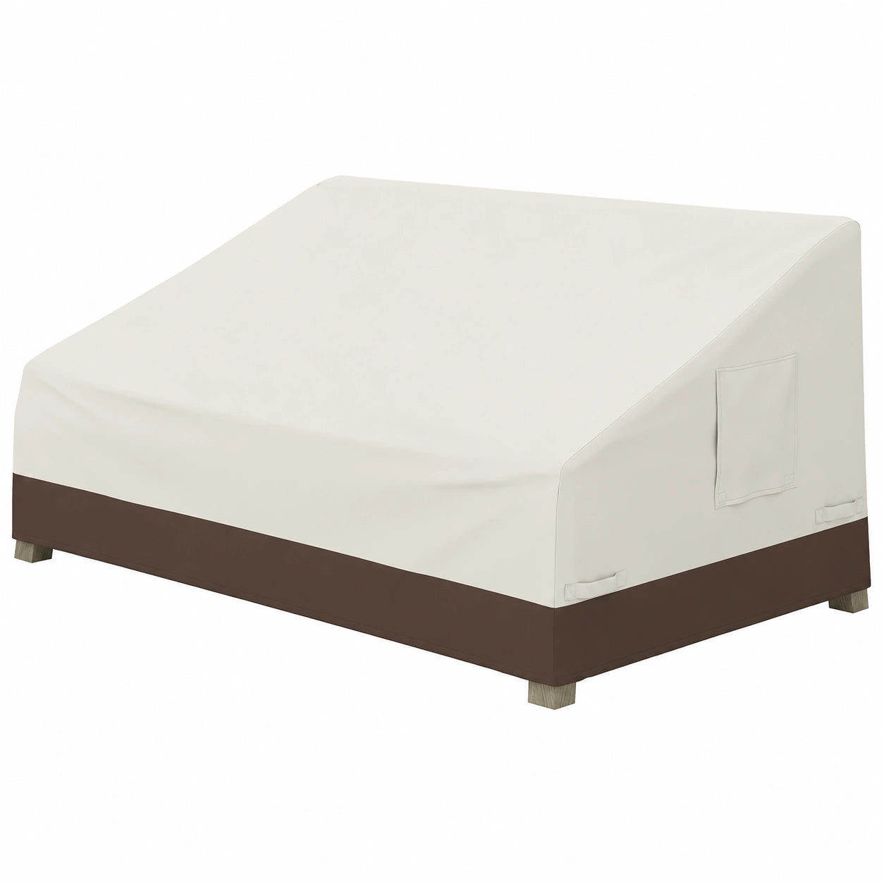 Funda Protectora para Sofá 3 Plazas Beige Amazon Basics