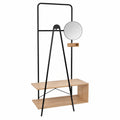 MOA - Perchero Moderno con Espejo y Almacenamiento, 76x40x180 cm